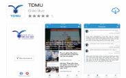 Ra mắt app TDMU
